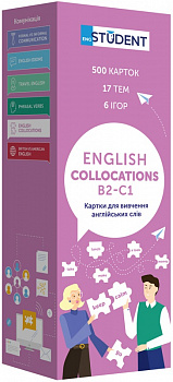 Картки англійських слів English Student — Collocations 500 карток
