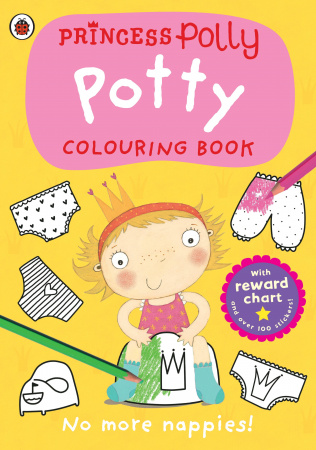 Книга Princess Polly: Potty Colouring Book