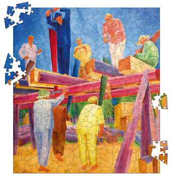 Пазл дерев'яний. Пилярі. Олександр Богомазов