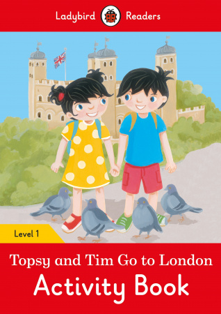 Книга Topsy and Tim: Go to London Activity Book - Ladybird Readers Level 1