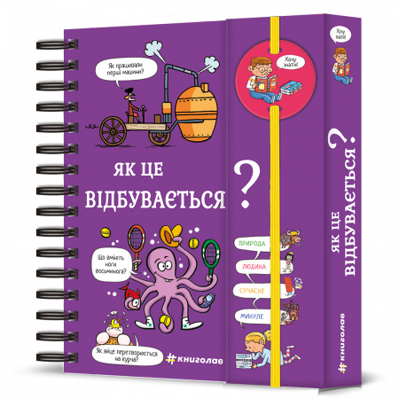 Книга Хочу знати! Як це відбувається?