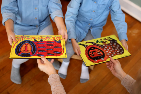 Книга Дика овечка. Марія Примаченко. Пазл дерев'яний