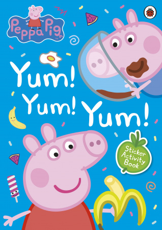 Книга Peppa Pig: Yum! Yum! Yum! Sticker Activity Book