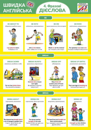 Книга Швидка англійська. Частина 4. Фразові Дієслова