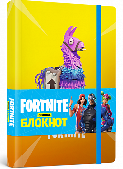 FORTNITE Official. Блокнот із ламою у крапку