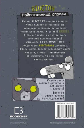 Книга Вінстон. Найпотаємніші справи: Прокляття вартового кота