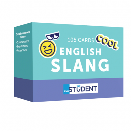 Книга Картки англійських слів English Student — English Slang 105 карток