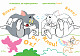 Tom and Jerry. Наліпи та розмалюй. Як же весело!